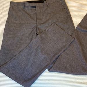 Dark gray dress pants